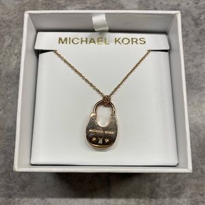 Michael Kors Lock Necklace
